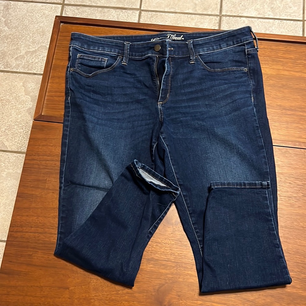 Universal thread size 16 jeans